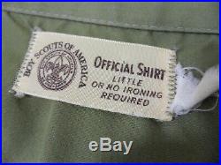 1970s Boy Scouts Of America Boulder Dam Nevada Unit Commissioner Shirt Patches