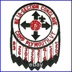 1980 Section NE-1A Conclave ERROR Patch Camp Plymouth Vermont Boy Scouts BSA OA