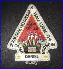 1981 Dixie Fellowship Patch Tsali 134 Staff Order of the Arrow