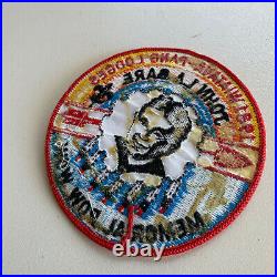 1981 WIATAVA PANG LODGES JOHN LA BARE Memorial Pow Wow Patch BSA OA 4