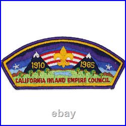 1985 California Inland Empire Council Shoulder Patch CSP Boy Scouts BSA CA