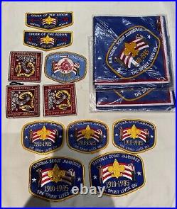 1985 National Boy Scout Jamboree Patches