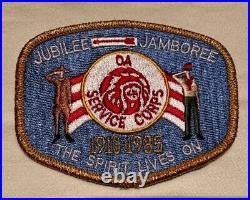 1985 National Boy Scout Jamboree Patches