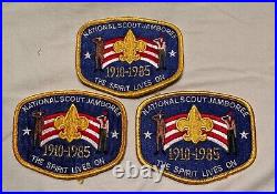 1985 National Boy Scout Jamboree Patches