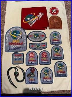 1989 National Boy Scout Jamboree Patches, etc