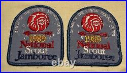 1989 National Boy Scout Jamboree Patches, etc