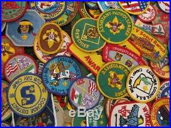 200 Plus Assorted Boy Scout Patches