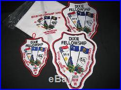 2003 Dixie Fellowship Patches, Neckerchief, Ditty Bag and Guide Book