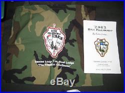 2003 Dixie Fellowship Patches, Neckerchief, Ditty Bag and Guide Book
