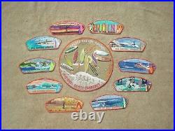 2010 Orange County Council Jamboree Patch Set withPins-Celebrate the 2023 Jambo