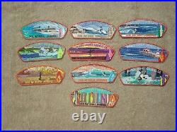 2010 Orange County Council Jamboree Patch Set withPins-Celebrate the 2023 Jambo