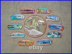 2010 Orange County Council Jamboree Patch Set withPins-Celebrate the 2023 Jambo