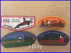 2010 Redwood Empire Council Snoopy JSP and Orca 194 Patch Set