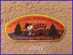 2010 Redwood Empire Council Snoopy JSP and Orca 194 Patch Set