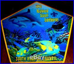 2013 BOY Scout Jamboree SOUTH FLORIDA COUNCIL 265 OA 6-PATCH Set Wyland ARTWORK