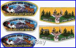 2013 Boy Scout Jamboree Katahdin Area Council JSP Patch Lodge 211 OA Flap Set