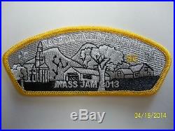 2013 Mass Jam Yellow Set Of All 10 Patches