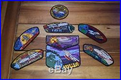 2013 National Jamboree Hawkeye Area Council Star Trek Patch Set