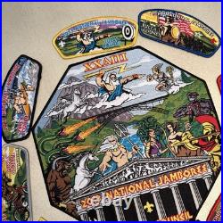 2013 National Scout Jamboree Yucca Council Greek Gods Set with Gila Lodge OA Flap
