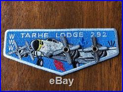 2013 Rare AIRPLANE PROPS Jamboree Patch Tecumseh Council Tarhe Lodge OA JSP NJ