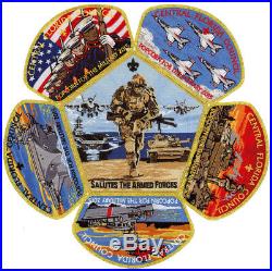 2015 Central Florida Council Military CSP Scout Patch Badge Set BSA Lot Jamboree