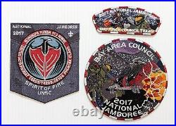 2017 BSA National Jamboree Bay Area Council Halo Patch Set