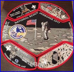 2017 Boy Scout Jamboree Black Swamp Area Council JSP CSP Patch Badge Set Lot BSA