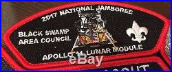 2017 Boy Scout Jamboree Black Swamp Area Council JSP CSP Patch Badge Set Lot BSA