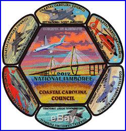 2017 Boy Scout Jamboree Coastal Carolina Council JSP CSP Patch Badge Set BSA Lot