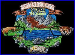 2017 Boy Scout Jamboree Western Colorado Council Patch Set Mic-O-say 541 OA Flap