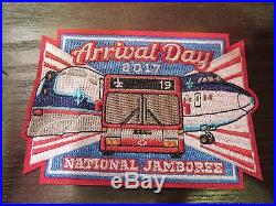2017 Boy Scout National Jamboree Patch of the Day Set Lot BSA Summit Badge-MINT