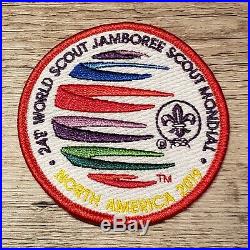 2019 24th World Jamboree red participant Neckerchief and patch