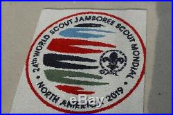 2019 WORLD SCOUT JAMBOREE WSJ IST 26 x 28 INCH VERY LARGE YOUTH PATCH RUG