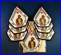 2019 Withlacoochee Lodge Complete Event Patch Set w SR-9 & Ceremonies Team