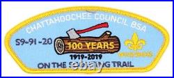 2019 Wood Badge CSP Chattahoochee Council Patch Georgia Alabama Scouts BSA GA AL