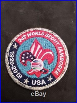 2019 World Jamboree IST USA Staff Neckerchief and Patch Set