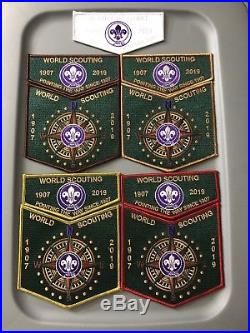 2019 World Scout Jamboree 24th Mondial Patch Lot Collection BSA Host Summit WV