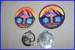 2024 Noac Health Service Staff Patch, Trader, With Both Medallions As A Lot