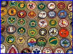 245 Different Vintage Boy Scout Patch Collection 1970's 1980's BSA & Canada