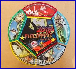 24th World Boy Scout Jamboree 2019 Philippine Contigent 6 patch sets