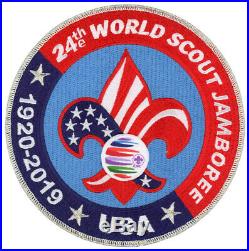 24th World Scout Jamboree 2019 Jacket Patch CSP JSP BSA USA Contingent WSJ Set