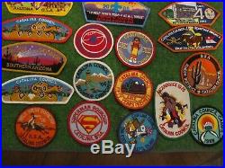 30 Assorted Arizona, Catalina Council Boy Scout Patches, Most Are Mint Condition