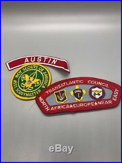 30 Vintage BSA Boy Scout Patch Lot Nice Huge Assortment Transatlantic Council