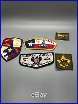 40 Vintage BSA Boy Scout Patch Lot Nice Huge Assortment Black Eagle Germany