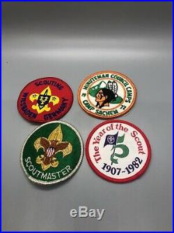 40 Vintage BSA Boy Scout Patch Lot Nice Huge Assortment United Nations Capitol