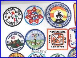 49 Vintage Boy Scout Council Camp Camp O Rees Many Other Patches 1970's-1980's