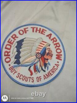 50 Vintage Boy Scouts Order Of The Arrow Patch Large 5.5 Inches