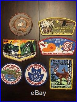 53 Boy Scouts Of America Patch Set. Northern New Jersey Council. CSP FOS OA Flap