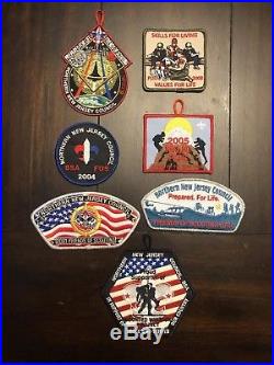 53 Boy Scouts Of America Patch Set. Northern New Jersey Council. CSP FOS OA Flap