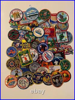 55 Various Council Camp Patches Region, Governors Roundup of Texas, Aqua patches